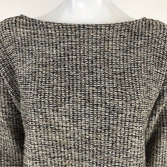 ASOS Size 6 Tweed Caged Open Back Hi Lo Top - Picture 2 of 6